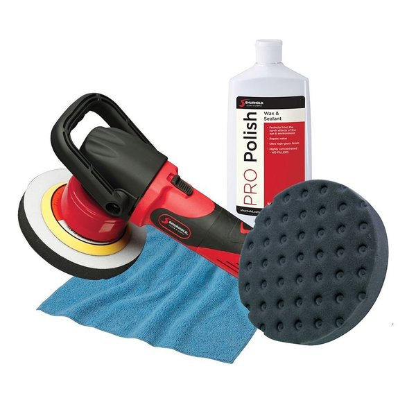 Shurhold Dual Action Polisher Start Kit w/Pro Polish, Pad & MicroFiber Towel 3101